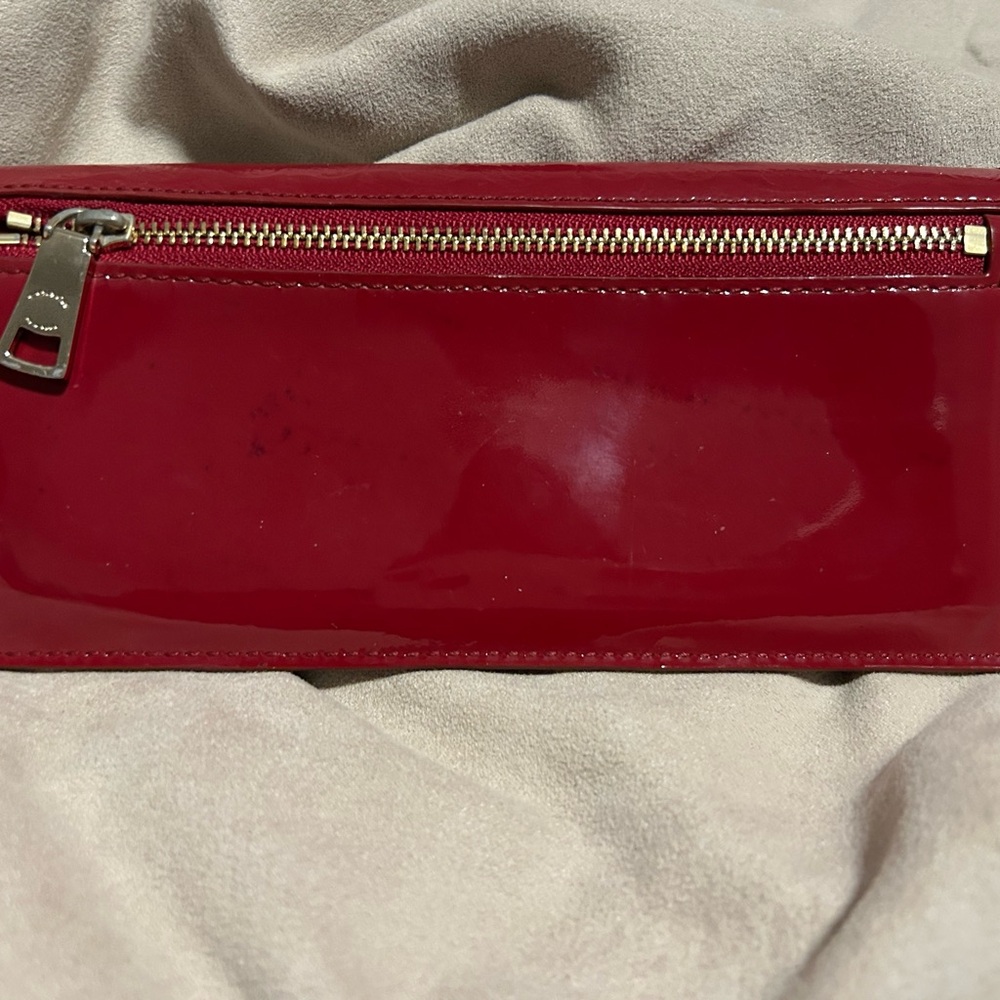Coach Embossed Logo Patent Leather Wallet - 52458 - Picture 3 of 8